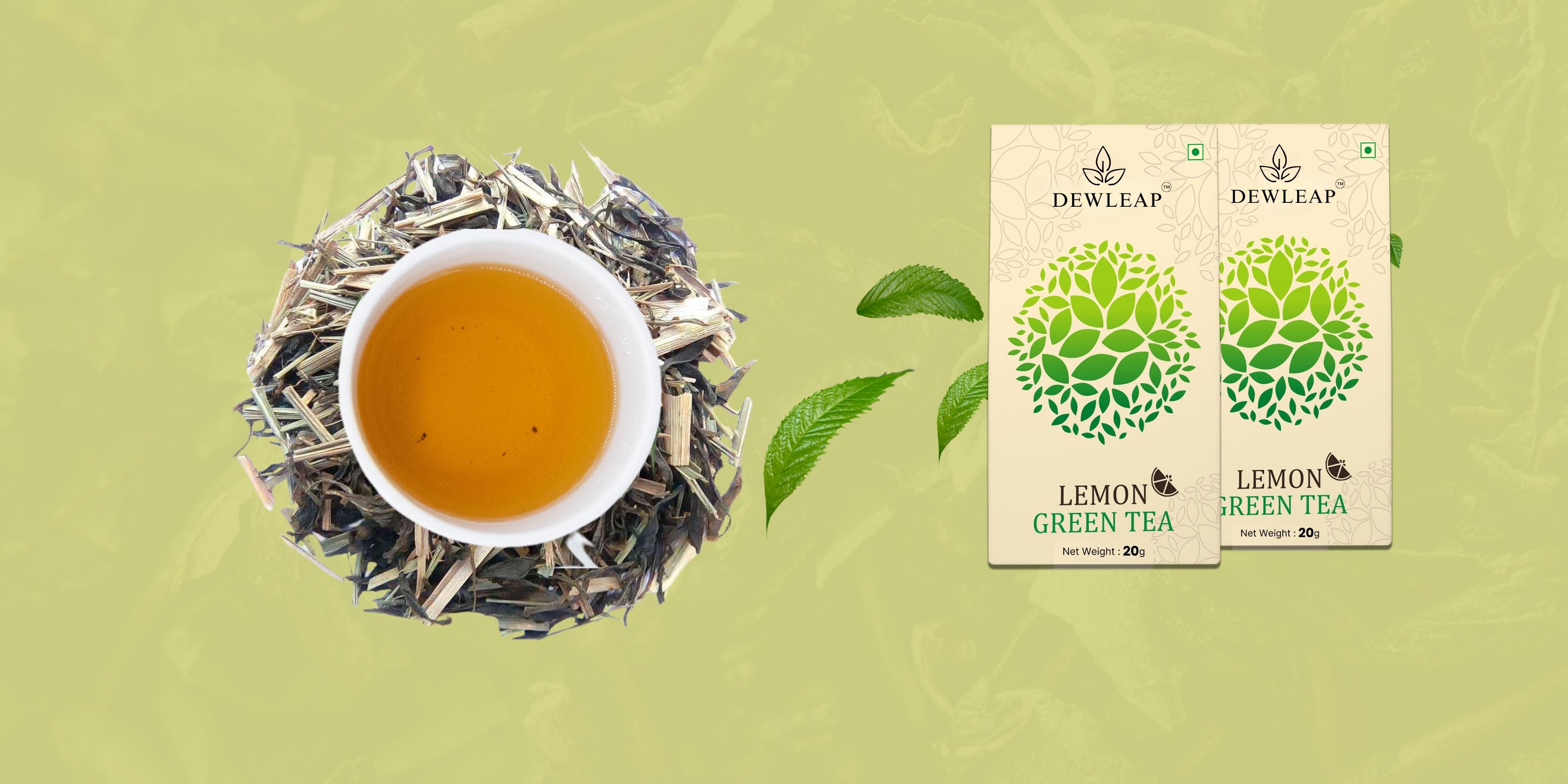 lemon green tea, lemon grass tea, lemon green tea, darjeeling green tea, green tea by dewleap