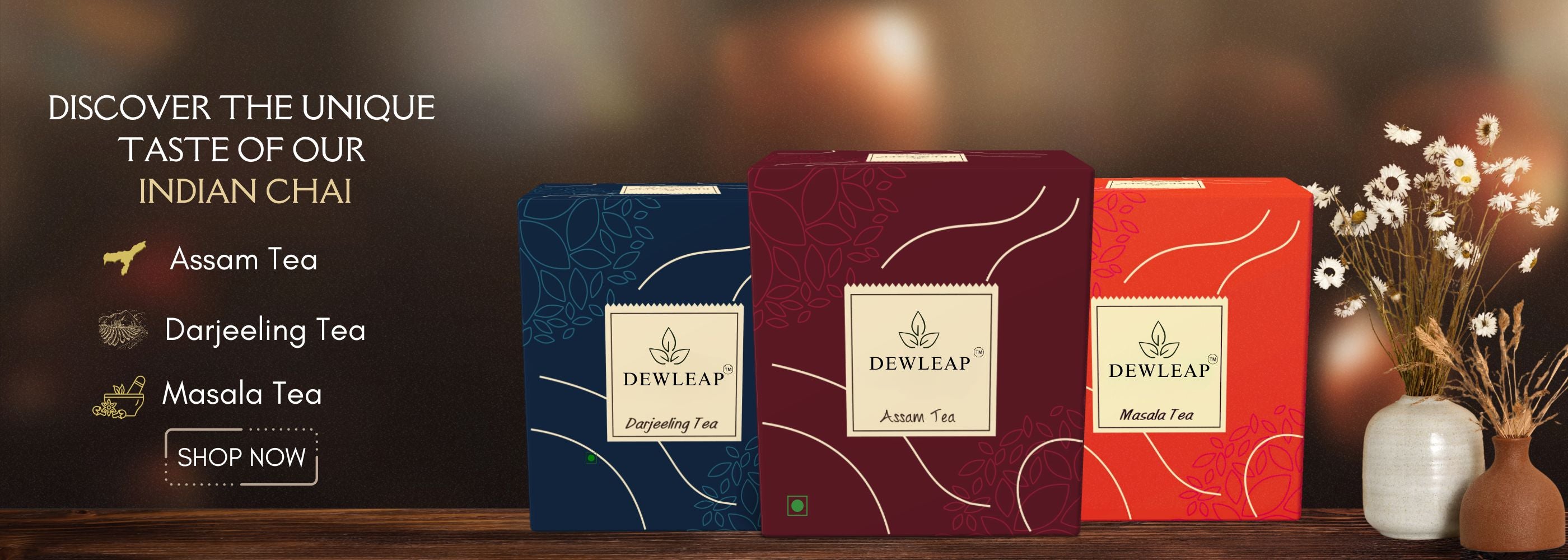 masala tea, indian masala chai, darjeeling tea, first flush darjeeling tea, ctc tea india, bold black tea from assam, strong assam tea online, dewleap tea