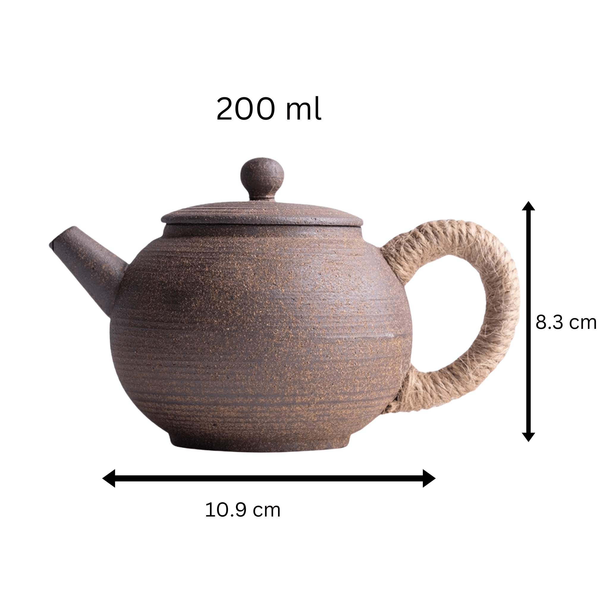 Daniel Handmade Stone Tea Kettle Chinese Style 200 ml