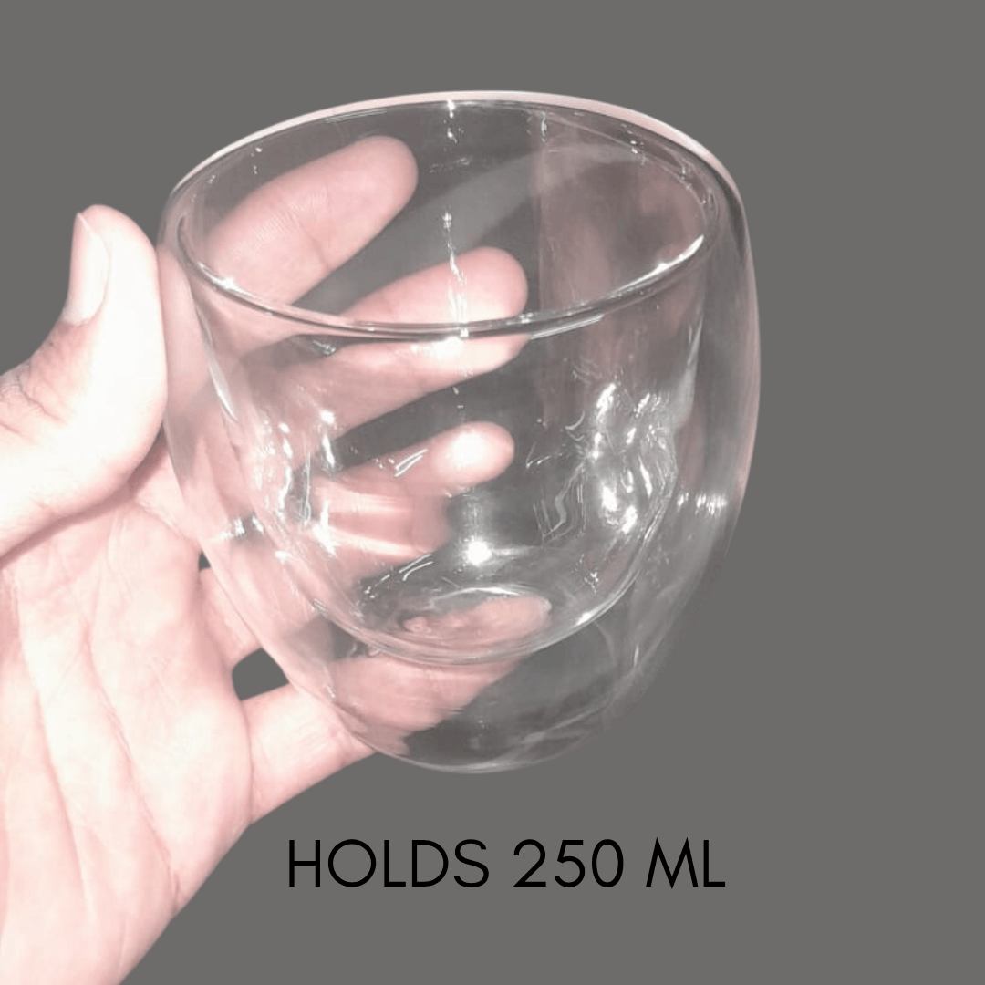 drinkware by dewleap, double wall tea cup