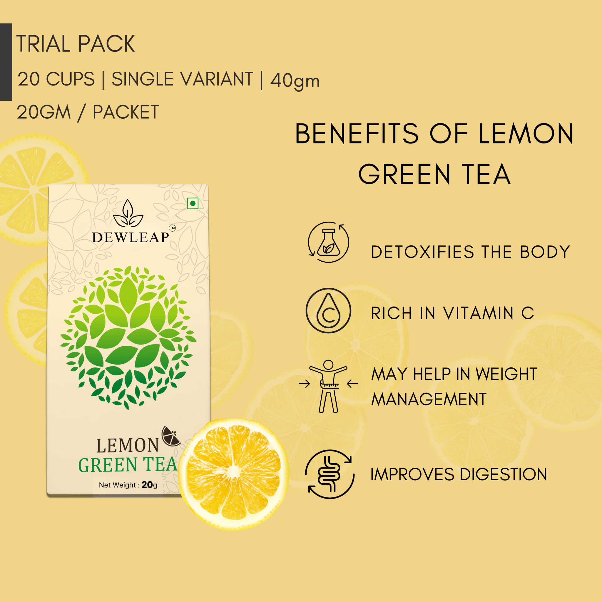 benefits of lemon green tea