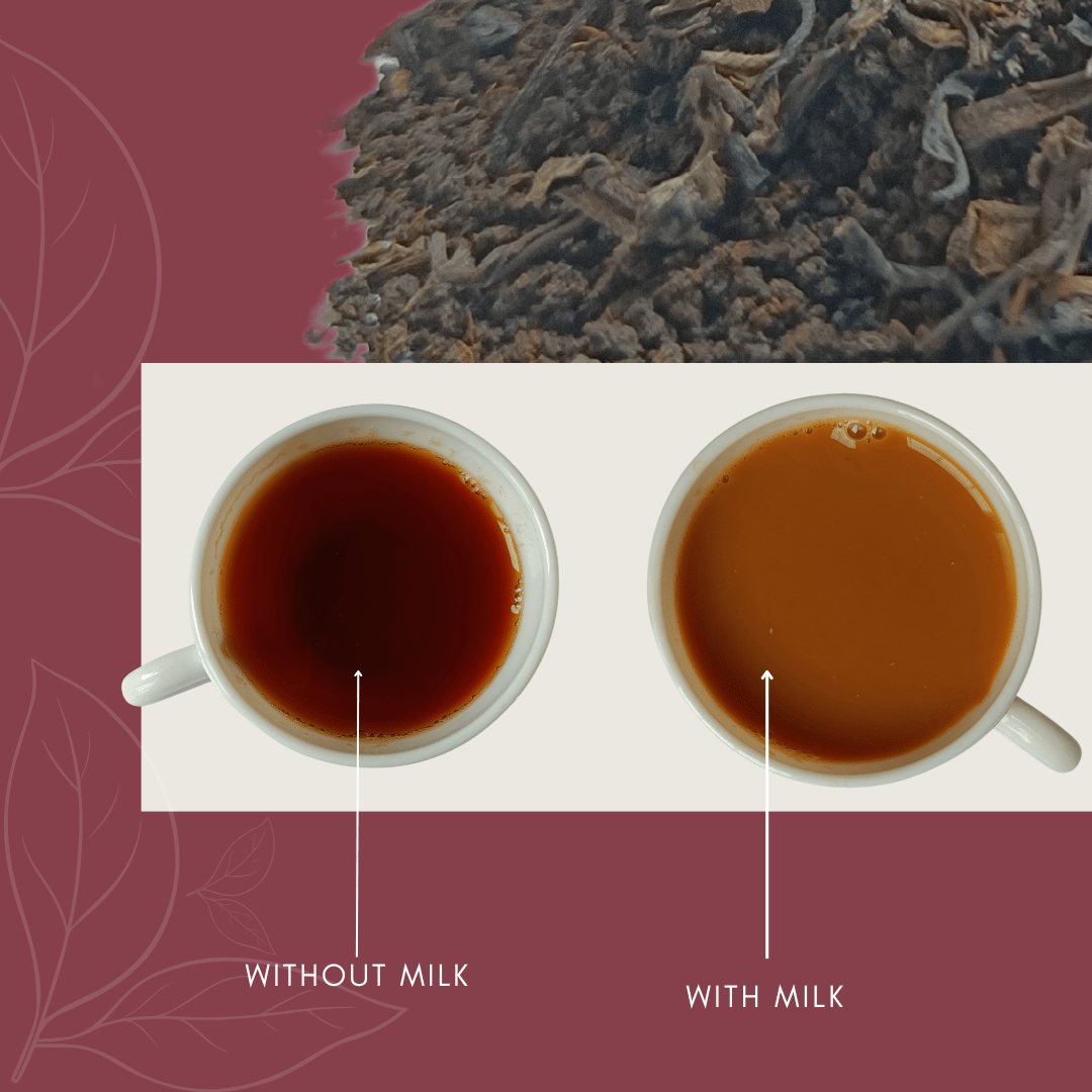 color of best assam tea